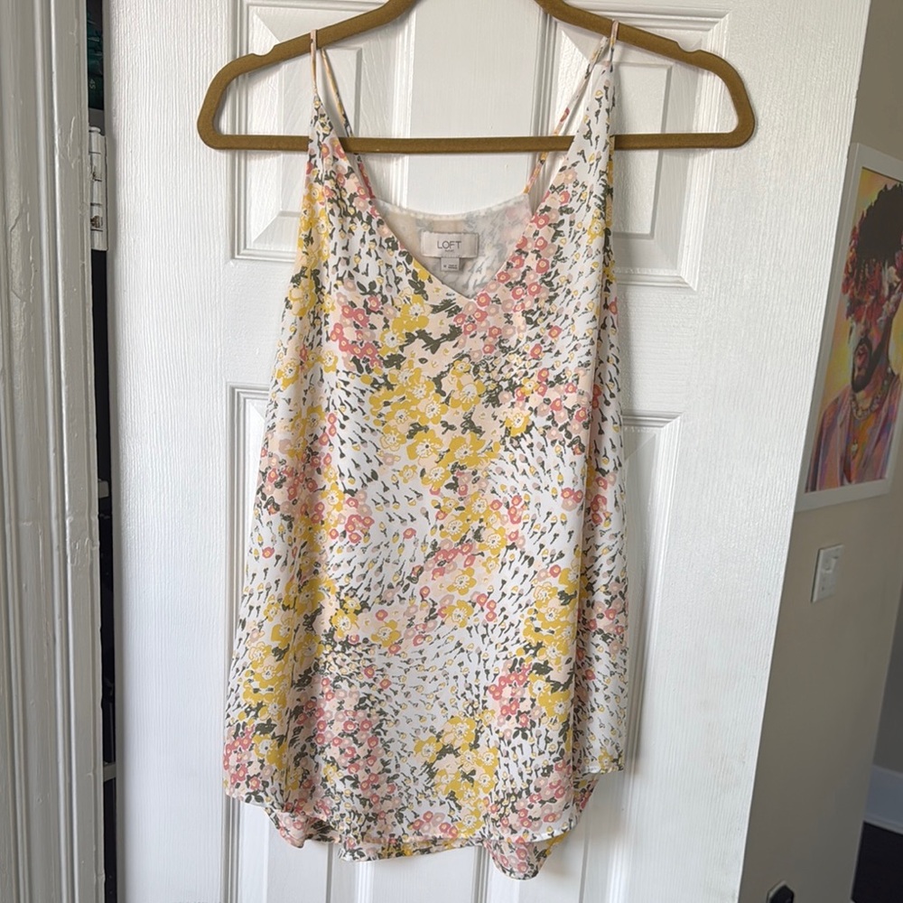 Floral Sleeveless Top